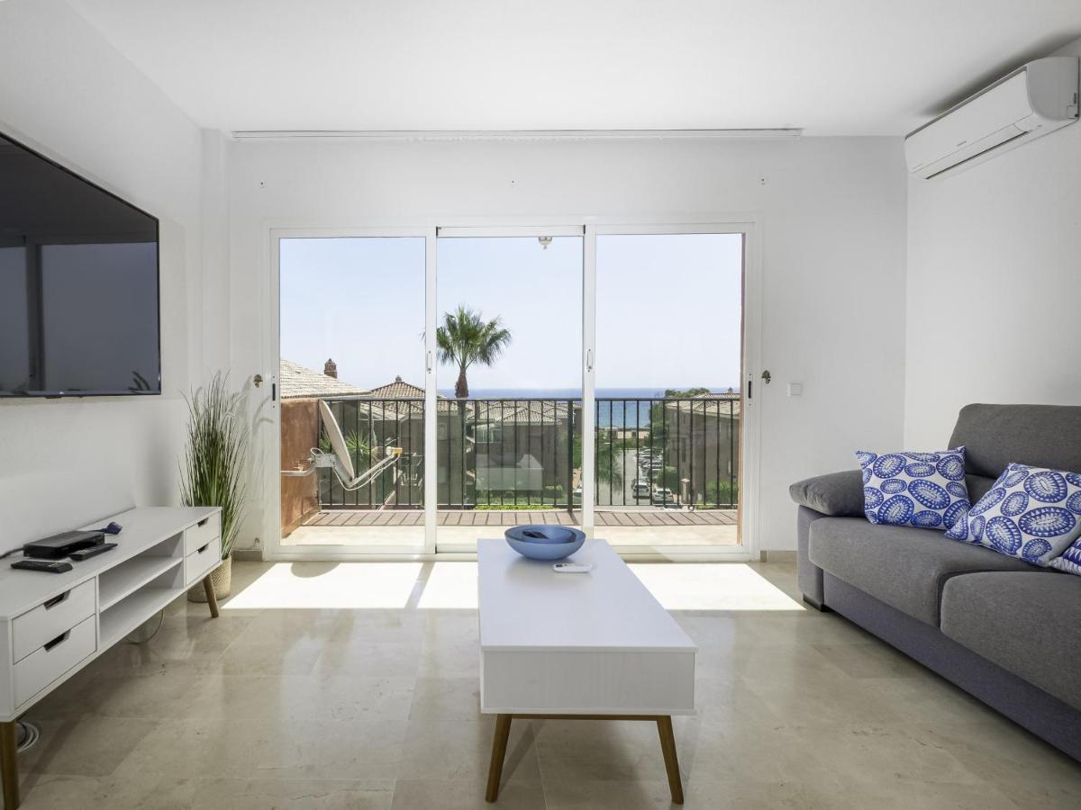 2308- 2Bedrooms Apt With Stunning Sea View-Terrace Manilva Exteriör bild